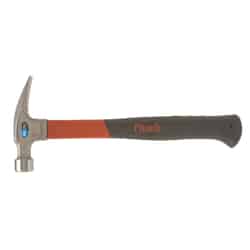 Plumb Pro Series 16 oz. Rip Claw Hammer Forged Steel Fiberglass Handle 13 in. L