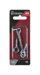 Ace Small Zinc-Plated Silver Steel Safety Hook and Eye 2.5 in. L 1 pk