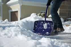 Garant Plastic 19 in. W Snow Shovel