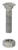 YardGard 5/16 in. Dia. x 1-1/4 in. L Galvanized Steel Carriage Bolt 20