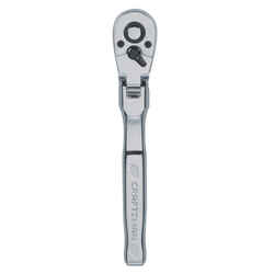 Craftsman Flex 3/8 in. drive Alloy Steel Quick-Release Ratchet 1 pc.