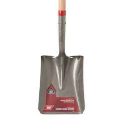 Ace  Steel blade Wood Handle 9 in. W x 57.75 in. L Square Point  Shovel 