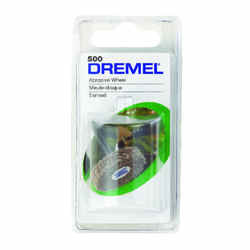 Dremel 1 x 1 in. L x 1/8 in. Dia. Aluminum Oxide Abrasive Wheel 1 pk