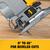 DeWalt 1 in. Corded Keyless 120 volts 5.5 amps 0-3,100 spm Orbital Jig Saw