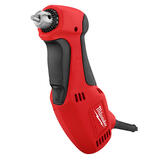 Milwaukee 3/8 in. Keyed Close Quarters Corded Angle Drill 3.5 amps 1300 rpm