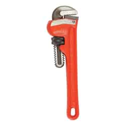 Ridgid 1 in. Pipe Wrench 8 in. Cast Iron 1 pc.