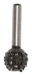 Vermont American 1.77 in. L x 0.625 in. L x 5/8 in. Dia. American Ball Single Cut Rotary Rasp 1