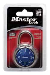 Master Lock 2 in. H x 1-7/8 in. L x 7/8 in. W Steel Anti-Shim Technology Combination Padlock 1 e