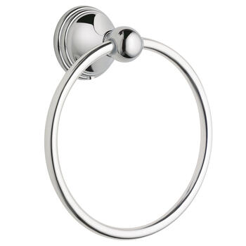 Moen Preston Chrome Towel Ring Zinc