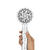 Waterpik PowerSpray+ Chrome Six settings Handheld Showerhead 2 gpm