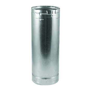 DuraVent 3 in. Dia. x 12 in. L Galvanized Steel Round Gas Vent Pipe