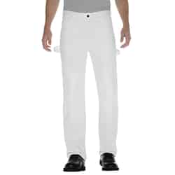 Dickies Men's Double Knee Pants 30x32 White