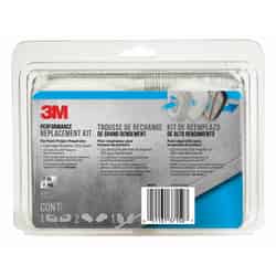 3M Paint Spray and Pesticide Application Respirator Supply Kit Gray 8 pc.
