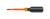 Klein Tools 4 in. No. 2 Insulated Screwdriver Steel Black 1 pc.