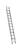 Werner 24 ft. H X 17.33 in. W Aluminum Extension Ladder Type 1 250 lb