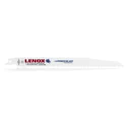 Lenox 9 in. L x 3/4 in. W Bi-Metal Reciprocating Saw Blade 6 TPI 1 pk