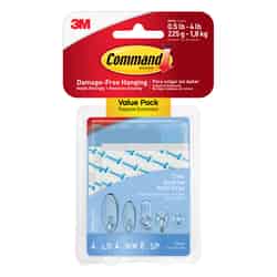 3M Command Assorted Foam Adhesive Strips 16 pk 3-3/8 in. L