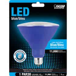 Feit Electric PAR38 E26 (Medium) LED Bulb Blue 40 Watt Equivalence 1 pk