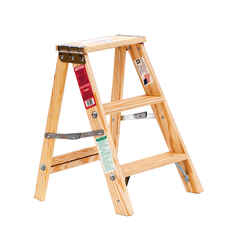 Michigan Ladder 2 ft. H Wood Step Ladder Type III 200 lb