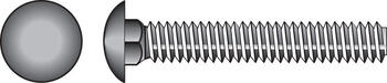 HILLMAN 3/16 Dia. x 2 in. L Zinc-Plated Steel Carriage Bolt 100 pk