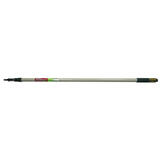 Wooster Sherlock Telescoping 4-8 ft. L X 1 in. D Aluminum Extension Pole Black/White