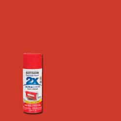 Rust-Oleum Painter's Touch 2X Ultra Cover Satin Poppy Red Spray Paint 12 oz