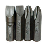 Great Neck Multi Size x 1 in. L 1/4 in. Hex 4 pc. na Screwdriver Bit