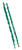 Werner 20 ft. H X 17.75 in. W Fiberglass Extension Ladder Type II 225 lb