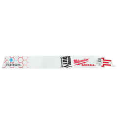 Milwaukee THE TORCH 9 in. L x 0.75 in. W Bi-Metal Ice Hardened Reciprocating Saw Blade 14 TPI 5