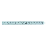 General Tools 6 in. L x 1/2 in. W Stainless Steel Precision Pocket Rule