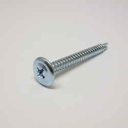 Ace No. 8 x 1-5/8 in. L Phillips Truss Washer Head Zinc-Plated Steel Lath Screws 126 pk 1 lb.