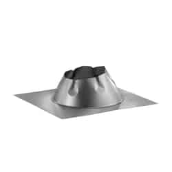 DuraVent 6 in. Dia. Galvanized Steel Adjustable Fireplace Roof Flashing