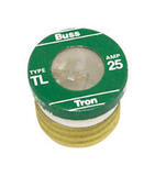 Bussmann 25 amps 125 volts Plastic Time Delay Plug Fuse 3 pk