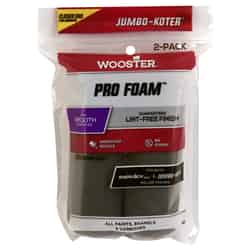 Wooster Jumbo Koter Foam 4-1/2 in. W Mini Paint Roller Cover 2 pk