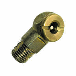 Tru-Flate Brass Air Line Chuck 1/4 in. Male 1 1 pc