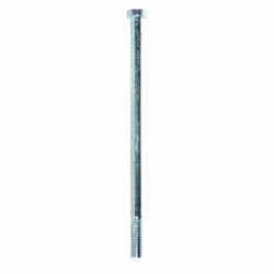 HILLMAN 1/2 in. Dia. x 10 in. L Zinc Plated Steel Hex Bolt 25 box