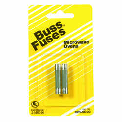 Bussmann 20 amps 250 volts Ceramic Fast Acting Fuse 2 pk