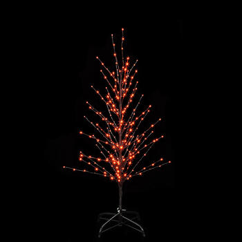 Santa's Best Twig Tree Lighted Halloween Decoration 24 in. W x 24 in. L x 36 in. H 1 pk