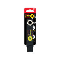 Wrap-It 1 in. W x 9 in. L 25 lb. 1 each Bundling Strap Black