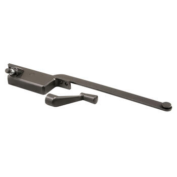 Prime-Line Bronze Steel Right Single-Arm Casement Window Operator For Steel Framed Windows