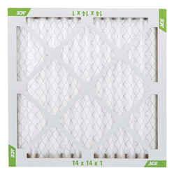 Ace 14 in. W X 14 in. H X 1 in. D Cotton 8 MERV Pleated Air Filter