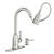 Moen Wellsley Wellsley One Handle Stainless Steel Pulldown Kitchen Faucet