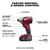 Milwaukee M18 18 V 1.5 amps 1/4 in. Cordless Brushed Impact Driver Kit (Battery & Charger)