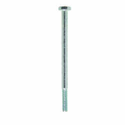 HILLMAN 1/4 in. Dia. x 4 in. L Heat Treated Zinc Steel Hex Head Cap Screw 100 box