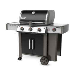 Weber Genesis II LX E-340 3 burners Propane Black Grill 43500 BTU