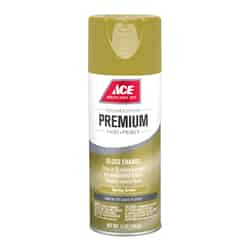 Ace Premium Gloss Spring Green Paint + Primer Spray Paint 12 oz
