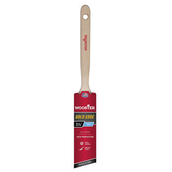 Wooster Gold Edge 1.5 in. W Angle Paint Brush