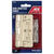 Ace 3.75 in. W x 4 in. L Bright Brass Brass Non-Mortise Hinge 2 pk
