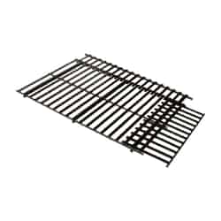 Grill Mark Cast Iron/Porcelain Grill Cooking Grate 14.3 in. L x 22 in. W x 0.8 in. H