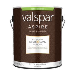 Valspar Aspire Satin Tintable Neutral Base Paint and Primer Exterior 1 gal